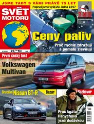 Časopis SVĚT MOTORŮ - 3/2022 - CZECH NEWS CENTER a. s.