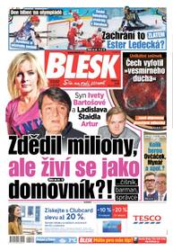 Deník BLESK - 8.2.2022 - CZECH NEWS CENTER a. s.