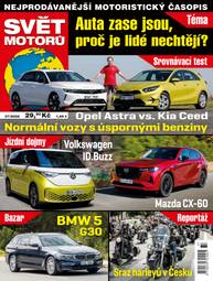 Časopis SVĚT MOTORŮ - 37/2022 - CZECH NEWS CENTER a. s.