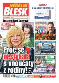 Časopis NEDĚLNÍ BLESK - 16/2023 - CZECH NEWS CENTER a. s.