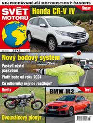 Časopis SVĚT MOTORŮ - 33/2023 - CZECH NEWS CENTER a. s.