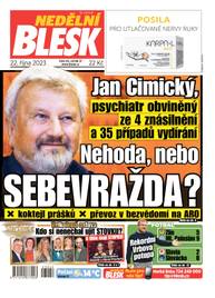 Časopis NEDĚLNÍ BLESK - 42/2023 - CZECH NEWS CENTER a. s.