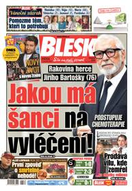 Deník BLESK - 1.12.2023 - CZECH NEWS CENTER a. s.