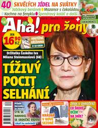 Časopis Aha! pro ženy - 12/2024 - CZECH NEWS CENTER a. s.