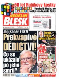 Časopis NEDĚLNÍ BLESK - 23/2024 - CZECH NEWS CENTER a. s.