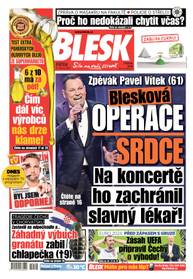 Deník BLESK - 21.6.2024 - CZECH NEWS CENTER a. s.