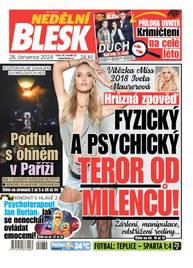 Časopis NEDĚLNÍ BLESK - 30/2024 - CZECH NEWS CENTER a. s.