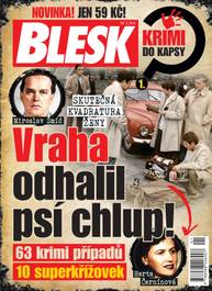 Kniha Blesk krimi do kapsy 1/2024 - CZECH NEWS CENTER a. s.