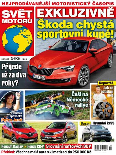 E-magazín SVĚT MOTORŮ - 36/15 - CZECH NEWS CENTER a. s.