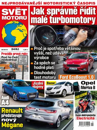 E-magazín SVĚT MOTORŮ - 38/15 - CZECH NEWS CENTER a. s.