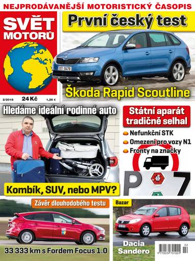 E-magazín SVĚT MOTORŮ - 02/16 - CZECH NEWS CENTER a. s.