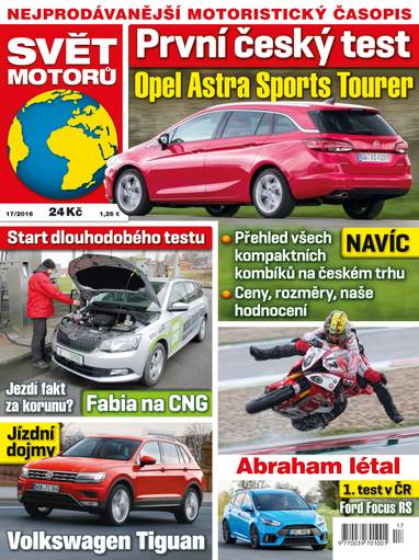 E-magazín SVĚT MOTORŮ - 17/16 - CZECH NEWS CENTER a. s.