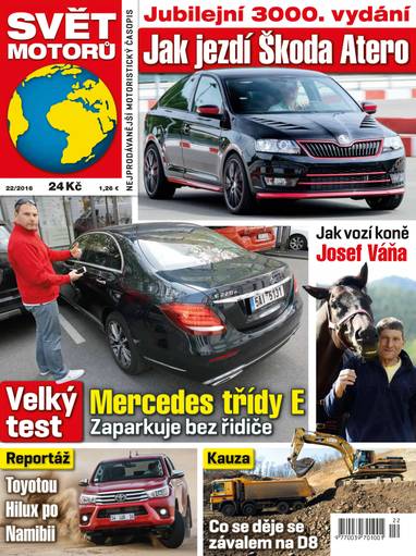 E-magazín SVĚT MOTORŮ - 22/16 - CZECH NEWS CENTER a. s.