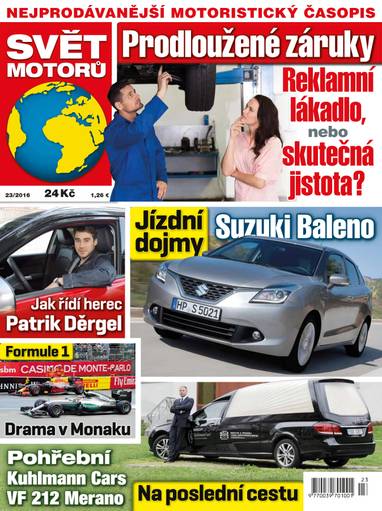 E-magazín SVĚT MOTORŮ - 23/16 - CZECH NEWS CENTER a. s.