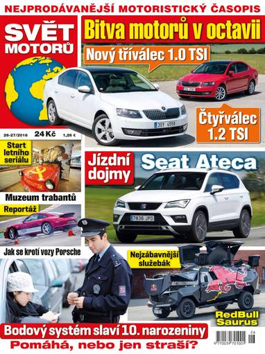 E-magazín SVĚT MOTORŮ - 26-27/16 - CZECH NEWS CENTER a. s.