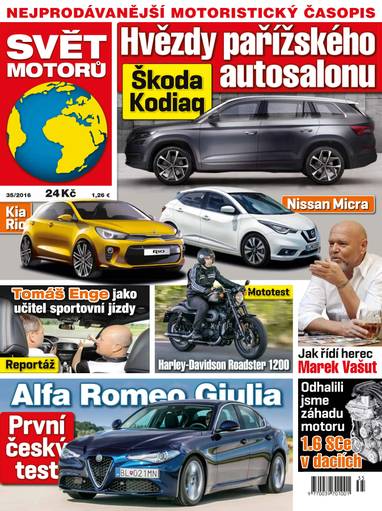 E-magazín SVĚT MOTORŮ - 35/16 - CZECH NEWS CENTER a. s.