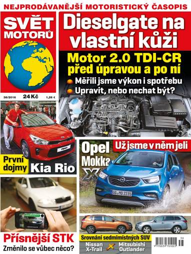 E-magazín SVĚT MOTORŮ - 38/16 - CZECH NEWS CENTER a. s.