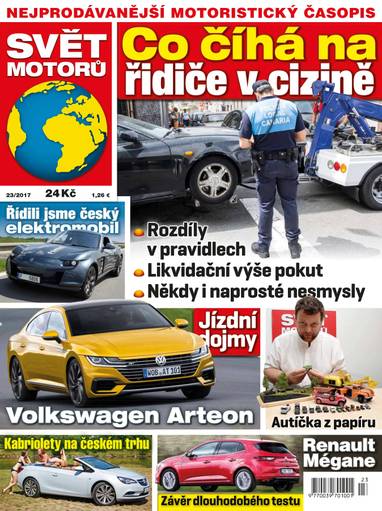 E-magazín SVĚT MOTORŮ - 23/17 - CZECH NEWS CENTER a. s.