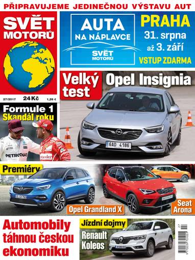 E-magazín SVĚT MOTORŮ - 27/17 - CZECH NEWS CENTER a. s.