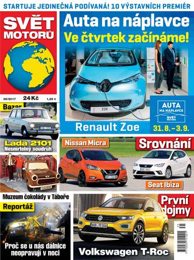 E-magazín SVĚT MOTORŮ - 35/17 - CZECH NEWS CENTER a. s.