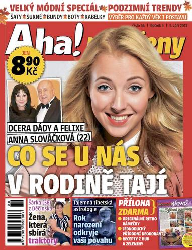 E-magazín Aha! pro ženy - 36/17 - CZECH NEWS CENTER a. s.