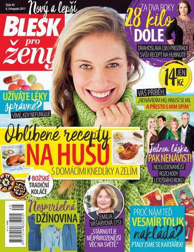 E-magazín BLESK pro ženy - 45/2017 - CZECH NEWS CENTER a. s.