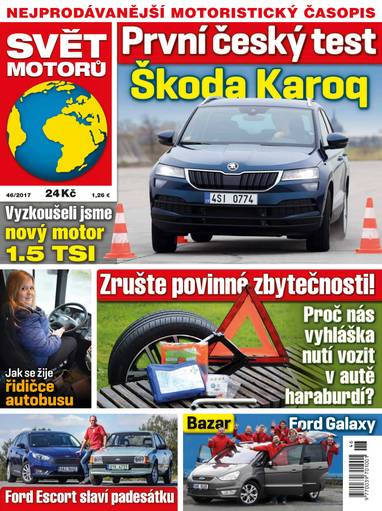 E-magazín SVĚT MOTORŮ - 46/17 - CZECH NEWS CENTER a. s.