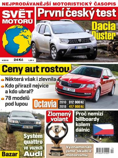 E-magazín SVĚT MOTORŮ - 04/18 - CZECH NEWS CENTER a. s.