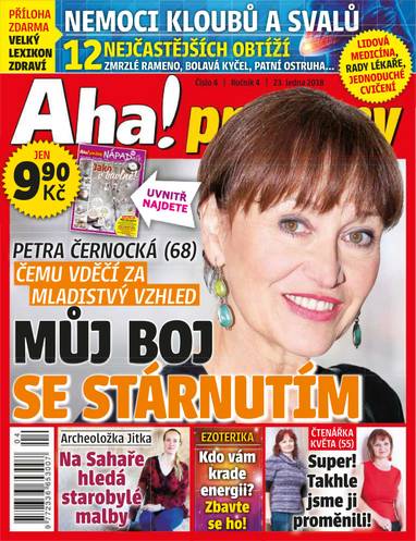 E-magazín Aha! pro ženy - 04/18 - CZECH NEWS CENTER a. s.