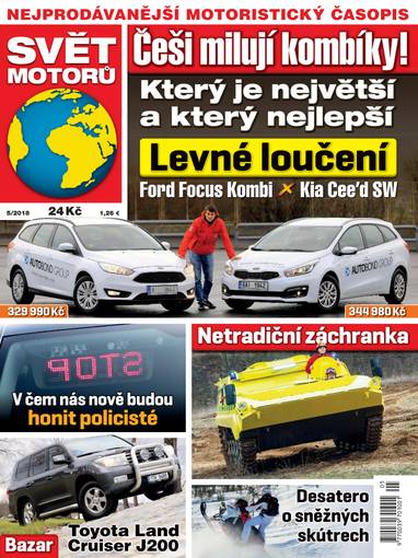 E-magazín SVĚT MOTORŮ - 05/18 - CZECH NEWS CENTER a. s.