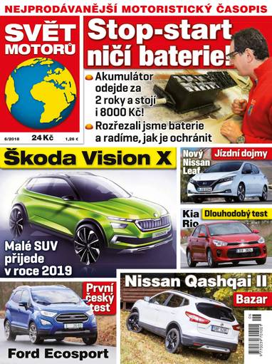 E-magazín SVĚT MOTORŮ - 06/18 - CZECH NEWS CENTER a. s.