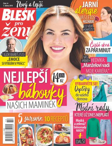 E-magazín BLESK pro ženy - 14/2018 - CZECH NEWS CENTER a. s.