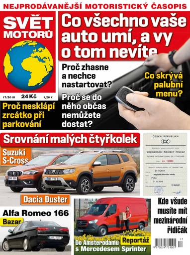 E-magazín SVĚT MOTORŮ - 17/18 - CZECH NEWS CENTER a. s.