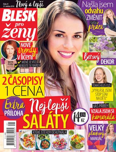 E-magazín BLESK pro ženy - 21/2018 - CZECH NEWS CENTER a. s.