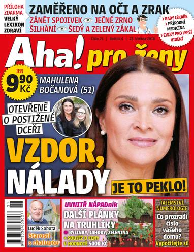 E-magazín Aha! pro ženy - 21/18 - CZECH NEWS CENTER a. s.