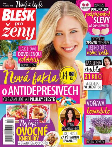 E-magazín BLESK pro ženy - 23/2018 - CZECH NEWS CENTER a. s.