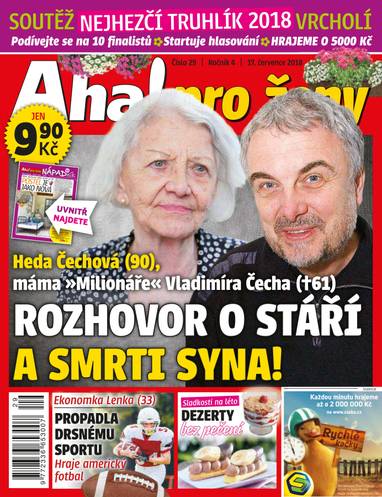 E-magazín Aha! pro ženy - 29/18 - CZECH NEWS CENTER a. s.