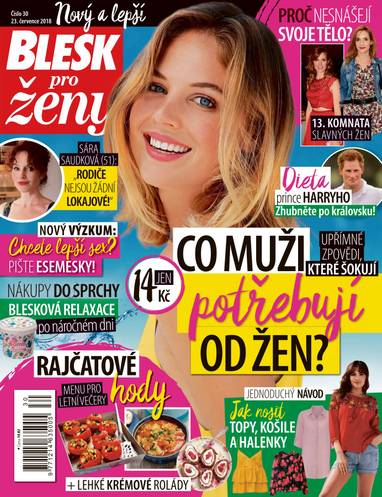 E-magazín BLESK pro ženy - 30/2018 - CZECH NEWS CENTER a. s.