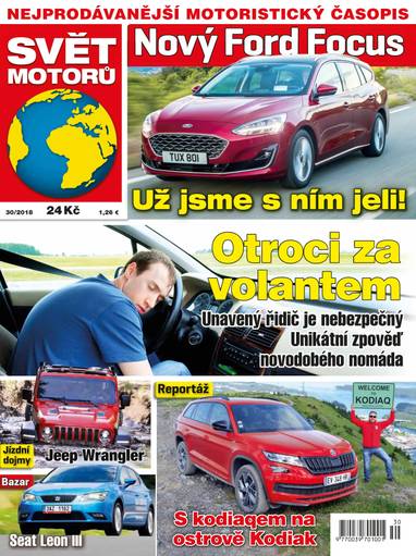 E-magazín SVĚT MOTORŮ - 30/18 - CZECH NEWS CENTER a. s.