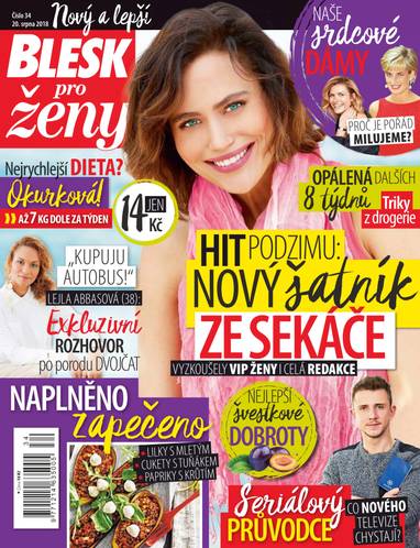 E-magazín BLESK pro ženy - 34/2018 - CZECH NEWS CENTER a. s.