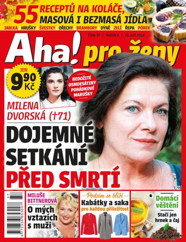 E-magazín Aha! pro ženy - 37/18 - CZECH NEWS CENTER a. s.