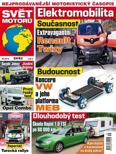 E-magazín SVĚT MOTORŮ - 39/18 - CZECH NEWS CENTER a. s.