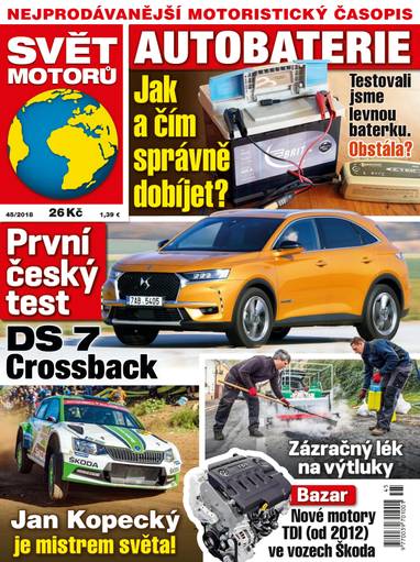 E-magazín SVĚT MOTORŮ - 45/18 - CZECH NEWS CENTER a. s.