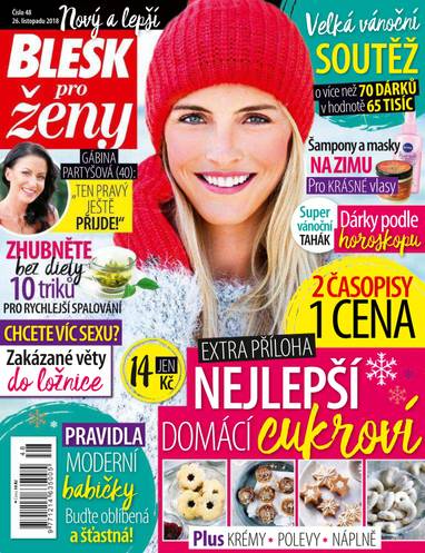 E-magazín BLESK pro ženy - 48/2018 - CZECH NEWS CENTER a. s.