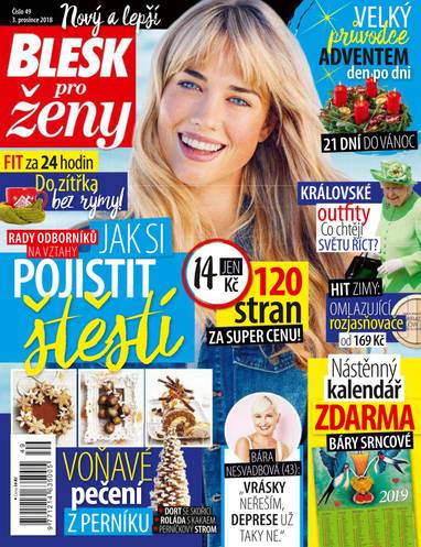 E-magazín BLESK pro ženy - 49/2018 - CZECH NEWS CENTER a. s.