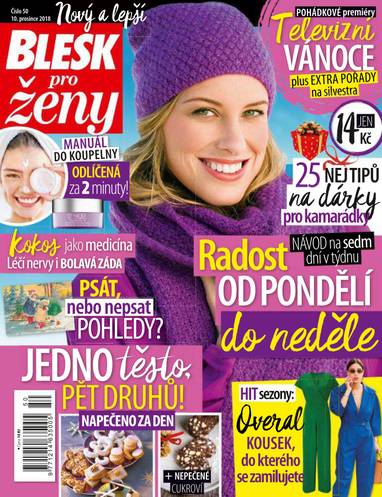 E-magazín BLESK pro ženy - 50/2018 - CZECH NEWS CENTER a. s.