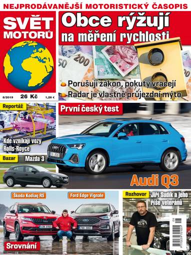 E-magazín SVĚT MOTORŮ - 8/2019 - CZECH NEWS CENTER a. s.