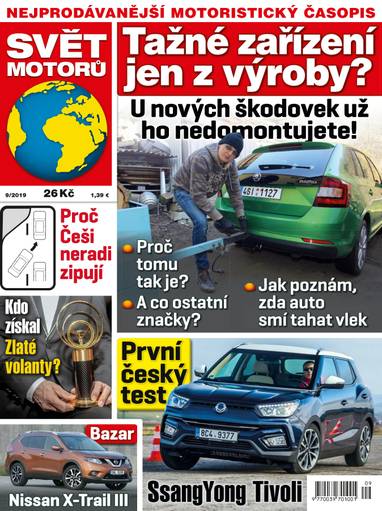 E-magazín SVĚT MOTORŮ - 9/2019 - CZECH NEWS CENTER a. s.