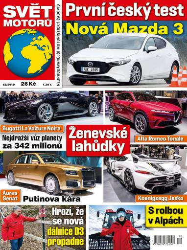 E-magazín SVĚT MOTORŮ - 12/2019 - CZECH NEWS CENTER a. s.