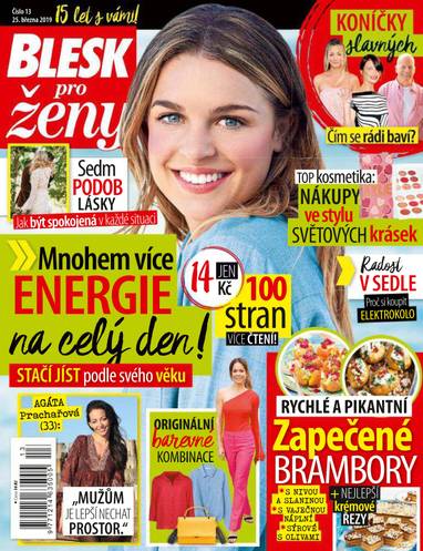 E-magazín BLESK pro ženy - 13/2019 - CZECH NEWS CENTER a. s.